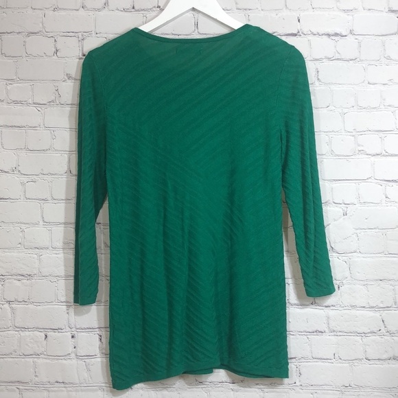 Dana Buchman green sweater - Picture 5 of 9